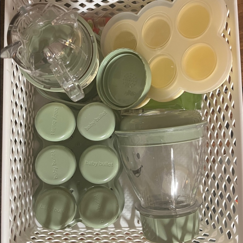 Magic Baby Bullet Baby Food Maker + Menu Book